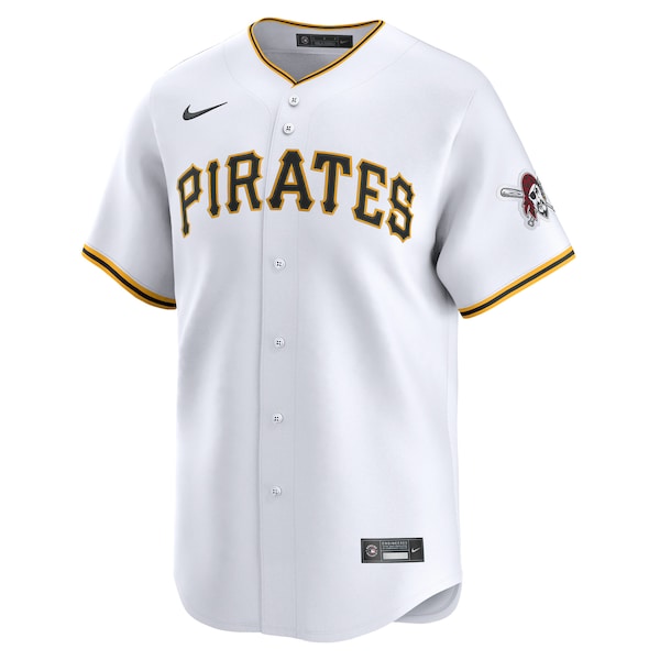 Pittsburgh Pirates Nike Home Limited Jersey - White - Image 2