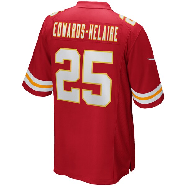 Clyde Edwards-Helaire Kansas City Chiefs Nike Player Game Jersey - Red - Image 3