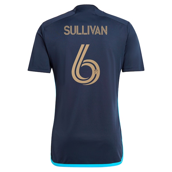 Cavan Sullivan Philadelphia Union adidas 2024 Primary Replica Player Jersey - Navy - Image 3