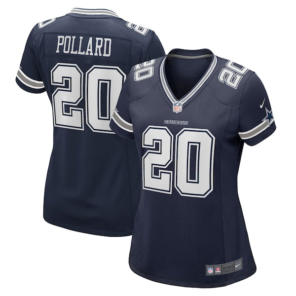 Tony Pollard Dallas Cowboys Nike Women's Game Player Jersey - Navy/White - Image 2