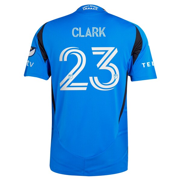 Caden Clark CF Montreal adidas 2025 Montr¨¦al Original Authentic Player Jersey - Blue - Image 3
