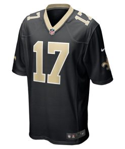 Alternative view of Dante Pettis New Orleans Saints Nike  Game Jersey -  Black
