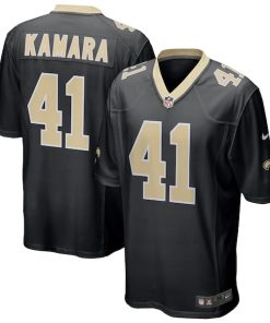 Alvin Kamara New Orleans Saints Nike Game Jersey - Black/White