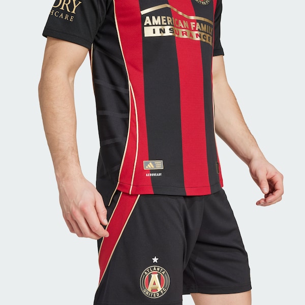 Atlanta United FC adidas 2025 The Connector Authentic Jersey - Black - Image 4