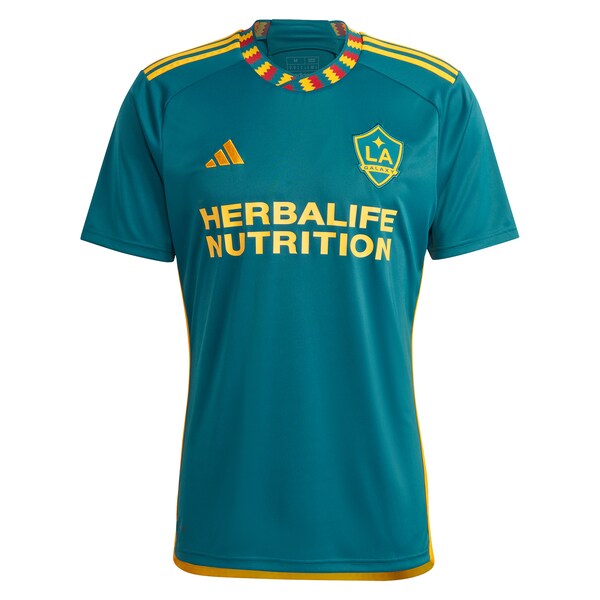 Jalen Neal LA Galaxy adidas 2024 LA Kit Replica Player Jersey - Green/White - Image 4