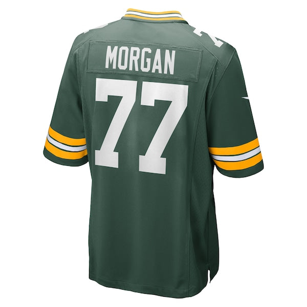 Jordan Morgan Green Bay Packers Nike 2024 NFL Draft First Round Pick Player Game Jersey - Green - Image 3