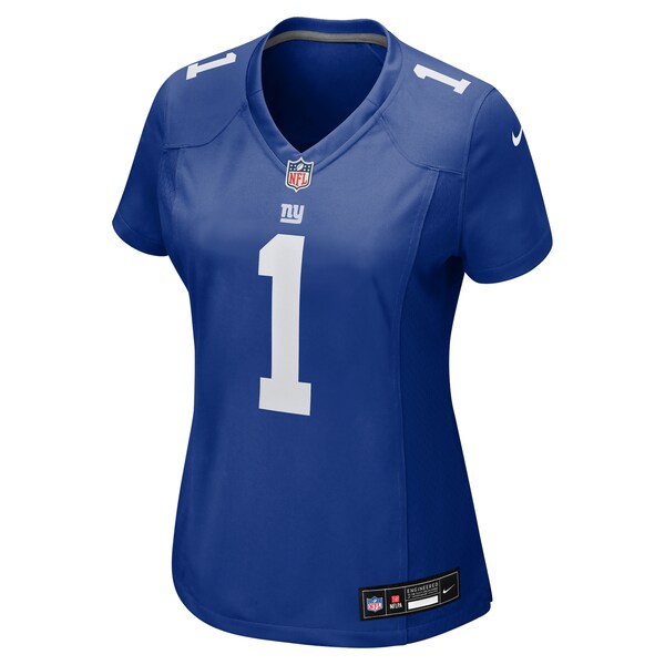 Malik Nabers New York Giants Nike Women's Game Jersey - Royal - Image 3
