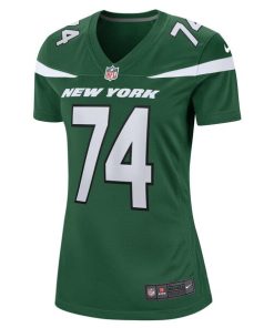Alternative view of Nick Mangold New York Jets Nike Women's Retired Player Jersey - Gotham Green