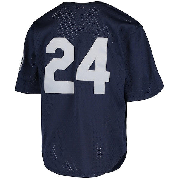 Ken Griffey Jr. Seattle Mariners Youth Cooperstown Collection Mesh Batting Practice Jersey - Navy - Image 3