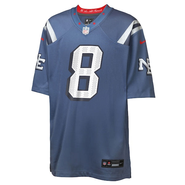 Stefon Diggs New England Patriots Nike Youth 2025 Rivalries Collection Game Jersey - Storm Blue - Image 2
