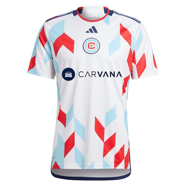 Chris Mueller Chicago Fire adidas 2024 A Kit For All Replica Player Jersey?ยจC White - Image 2