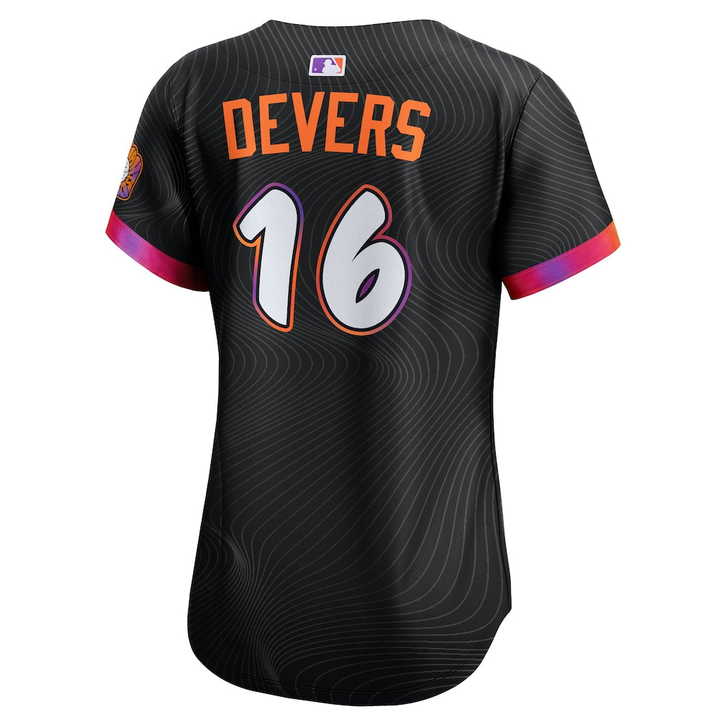 Rafael Devers San Francisco Giants Nike Women's 2025 City Connect Limited Player Jersey - Black - Image 3