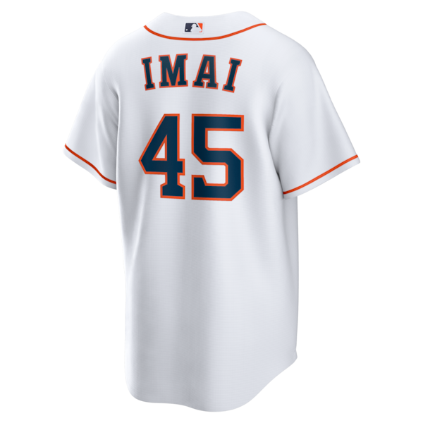 Tatsuya Imai Houston Astros Nike Home Replica Jersey - White - Image 3