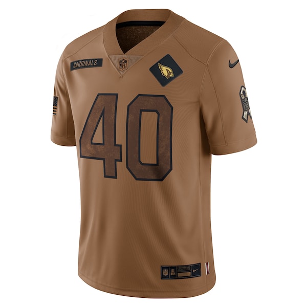 Pat Tillman Arizona Cardinals Nike 2023 Salute To Service Retired Player Limited Jersey - Brown - Image 2