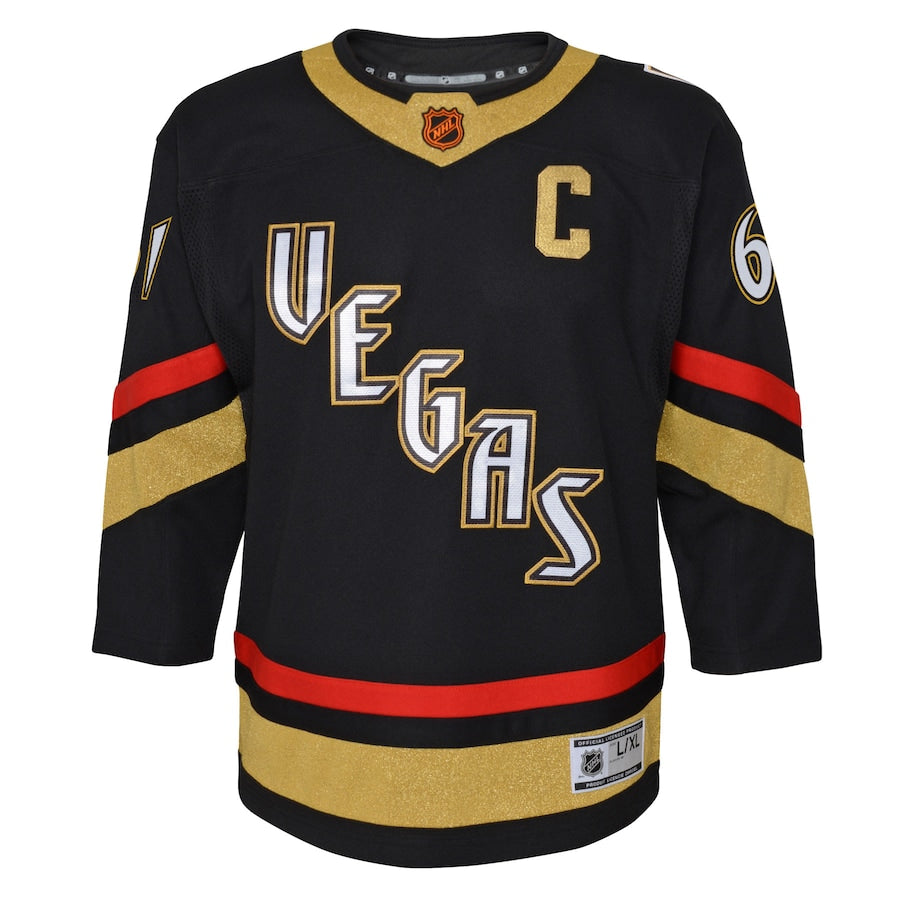 Mark Stone Vegas Golden Knights Youth Special Edition 2.0 Premier Player Jersey - Black - Image 2