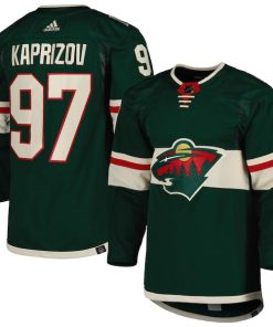 Kirill Kaprizov Minnesota Wild adidas Home Primegreen Authentic Player Jersey - Green