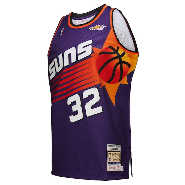 Jason Kidd Phoenix Suns 2000 NBA All-Star Game Authentic Jersey - Purple - Image 2