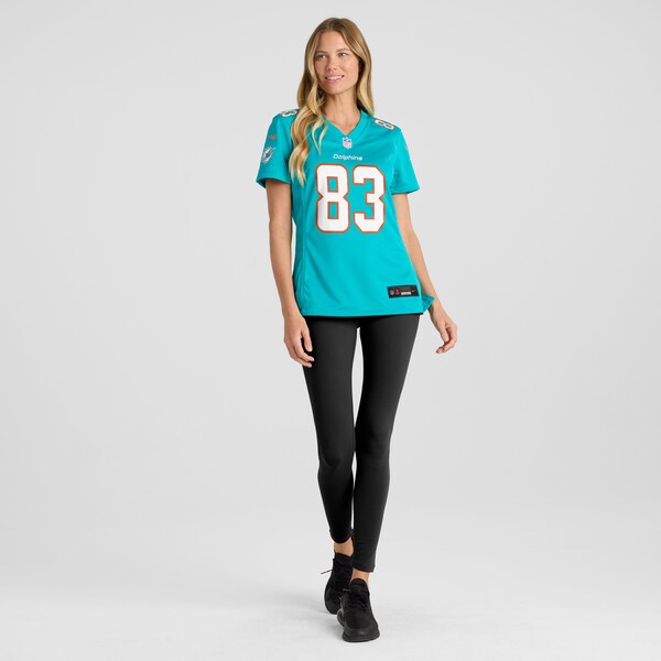 Malik Washington Miami Dolphins Nike Women's Game Jersey - Aqua - Image 4