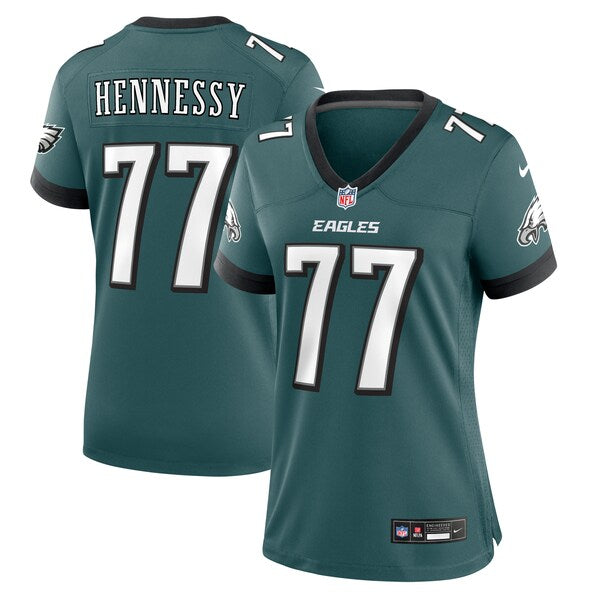 Matt Hennessy Philadelphia Eagles Nike Women's Game Jersey - Midnight Green
