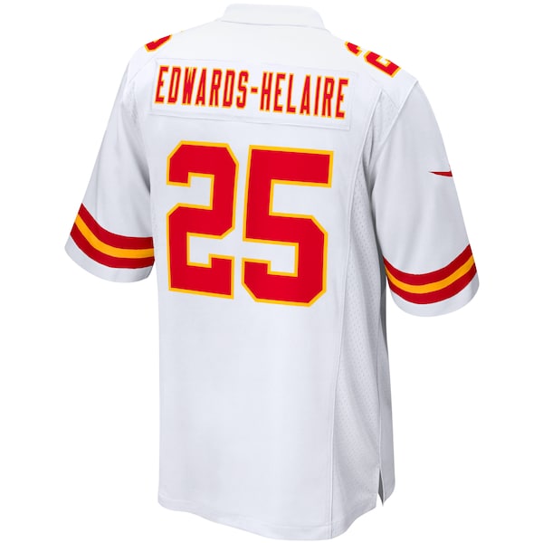 Clyde Edwards-Helaire Kansas City Chiefs Nike Game Jersey - White - Image 2