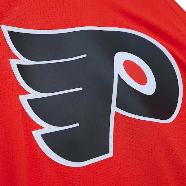 Dave Schultz Philadelphia Flyers 1974/75 Blue Line Player Jersey - Orange - Image 5