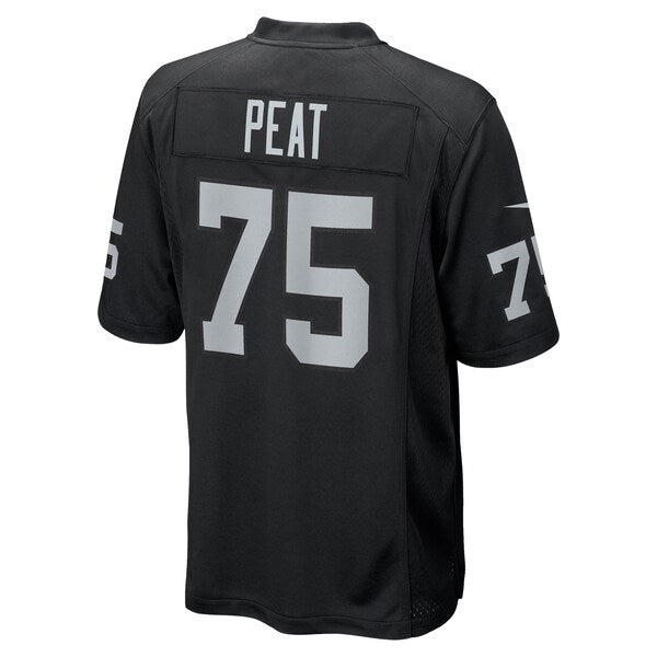 Andrus Peat Las Vegas Raiders Nike Team Game Jersey - Black - Image 3