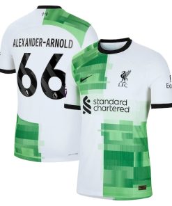 Trent Alexander-Arnold Liverpool Nike 2023/24 Away Authentic Player Jersey - White/Red
