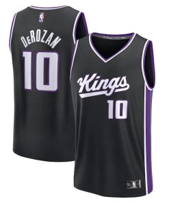 DeMar DeRozan Sacramento Kings  Fast Break Replica Player Jersey - Icon Edition - Black