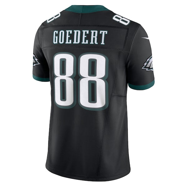 Dallas Goedert Philadelphia Eagles Nike Alternate Vapor F.U.S.E. Limited Jersey - Black/Green/Kelly Green - Image 4