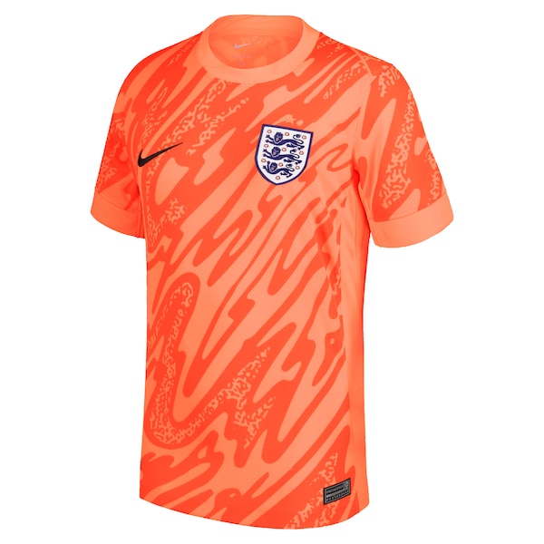 England National Team Nike 2024 Goalkeeper Replica Stadium Jersey - Orange - Image 2