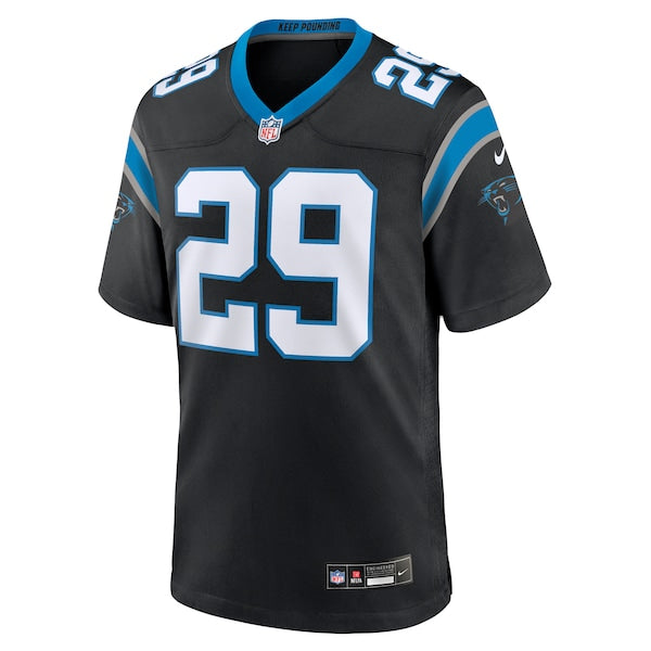 D'Shawn Jamison Carolina Panthers Nike Team Game Jersey - Black - Image 2