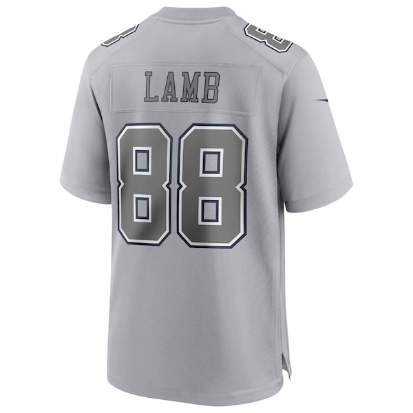 CeeDee Lamb Dallas Cowboys Nike Atmosphere Fashion Game Jersey - Gray - Image 3