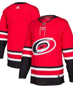 Carolina Hurricanes adidas Home Authentic Blank Jersey - Red