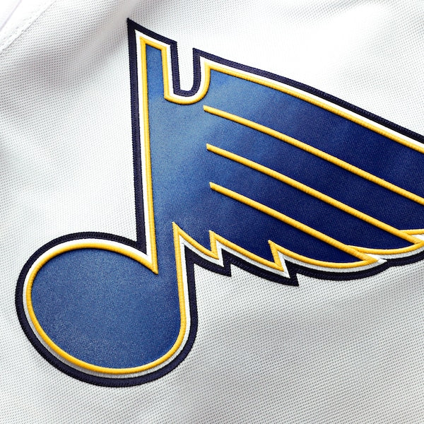 St. Louis Blues Away Premium Jersey - White/Blue - Image 5