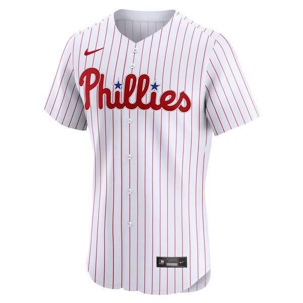 Trea Turner Philadelphia Phillies Nike Home Elite Jersey - White - Image 2