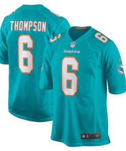 Skylar Thompson Miami Dolphins Nike Team Game Jersey -  Aqua