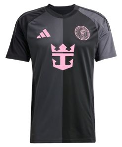 Alternative view of Lionel Messi Inter Miami CF adidas 2025 The Fortitude Kit Replica Player Jersey - Black