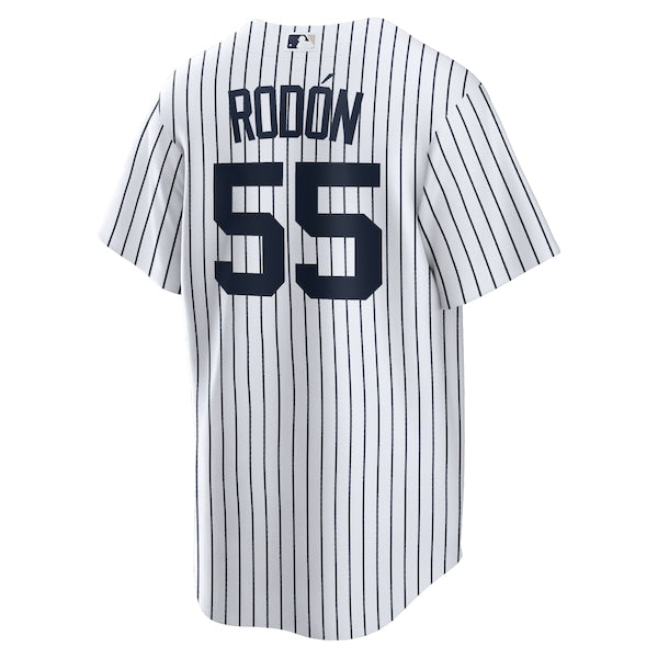 Carlos Rodon New York Yankees Nike Home Official Player Jersey - White/Navy - Image 3