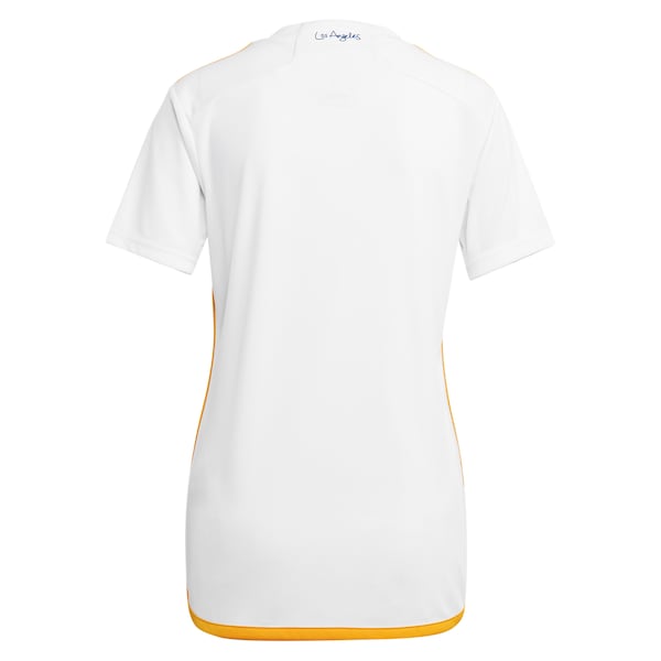 LA Galaxy adidas Women's 2024 Angeleno Kit Replica Jersey - White - Image 3