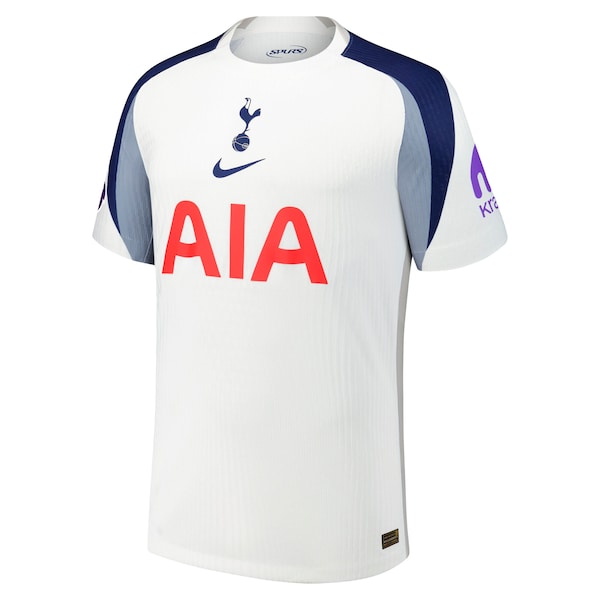 Tottenham Hotspur Nike 2025/26 Home Authentic Jersey - White/Yellow - Image 3