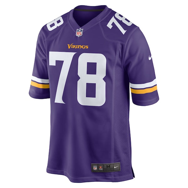 Hakeem Adeniji Minnesota Vikings Nike Team Game Jersey - Purple - Image 2