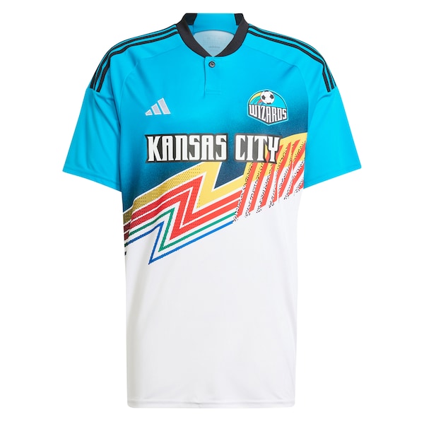 Sporting Kansas City adidas 2024 Archive Custom Replica Jersey - White - Image 2