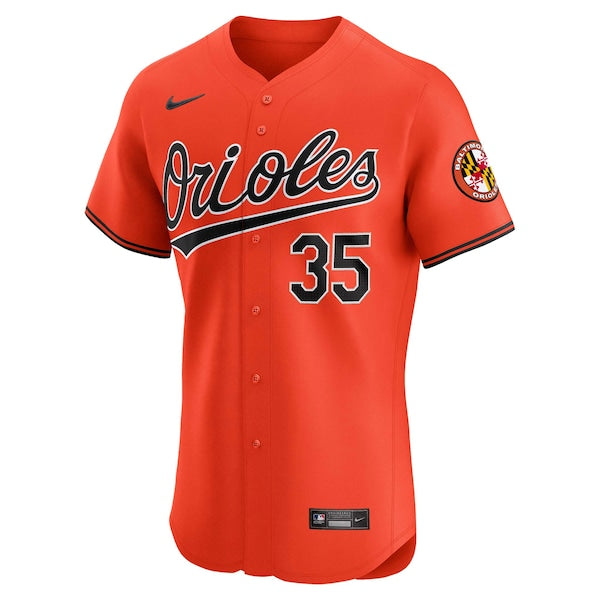 Adley Rutschman Baltimore Orioles Nike Alternate Elite Player Jersey - Orange - Image 3