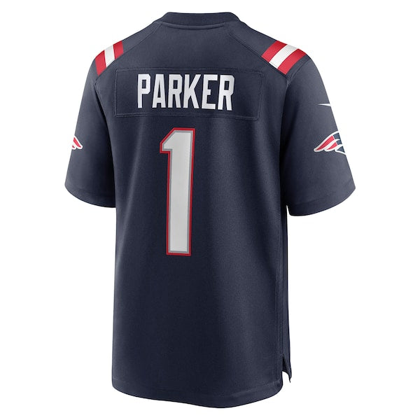 DeVante Parker New England Patriots Nike Game Jersey - Navy - Image 3