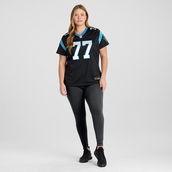 Yosh Nijman Carolina Panthers Nike Women's Game Jersey - Black - Image 2