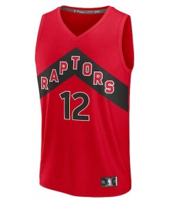 Alternative view of Collin Murray-Boyles Toronto Raptors  Youth 2025 NBA Draft First Round Pick Fast Break Replica Jersey - Icon Edition - Red