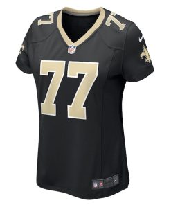 Alternative view of Cameron Erving New Orleans Saints Nike Women's  Game Jersey -  Black