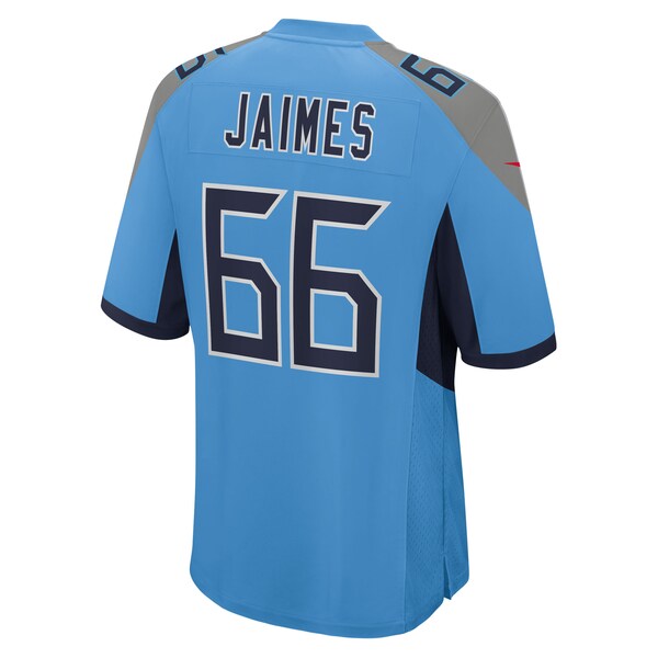 Brenden Jaimes Tennessee Titans Nike Team Game Jersey - Powder Blue - Image 3