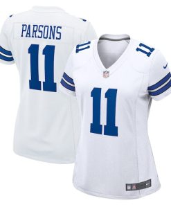 Micah Parsons Dallas Cowboys Nike Women's Game Player Jersey - White/Navy