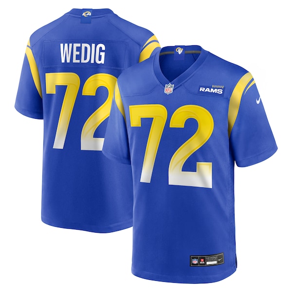 Trey Wedig Los Angeles Rams Nike Team Game Jersey - Royal